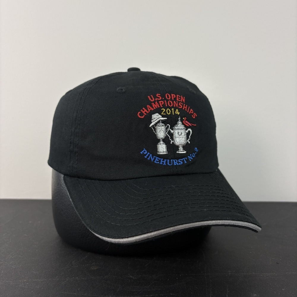 2014 Us Open Championships Dad Hat Golf Pinehurst Cap Strapback Adjustable